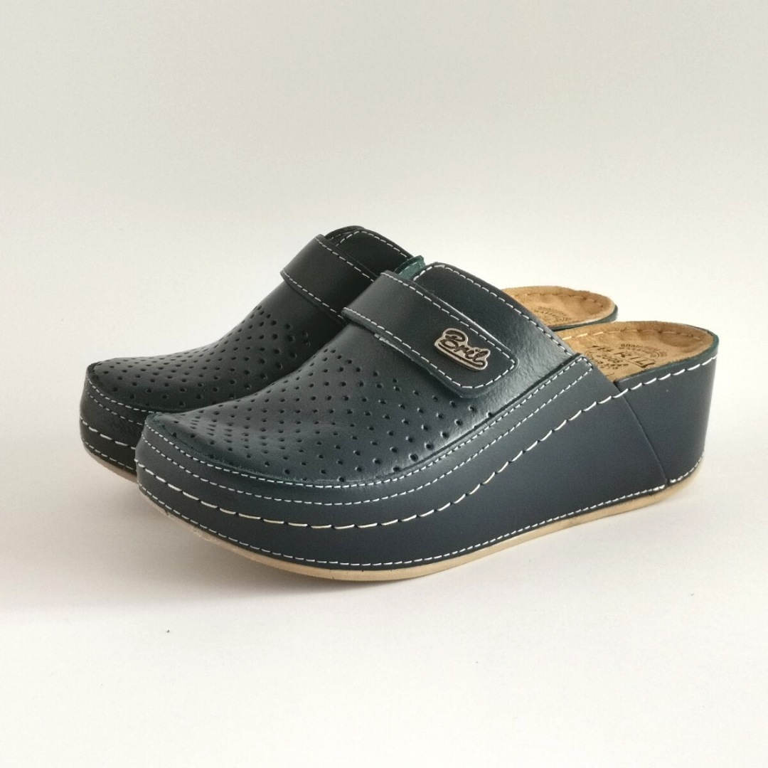 Bril Navy Blue PUM105TEG, genuine leather