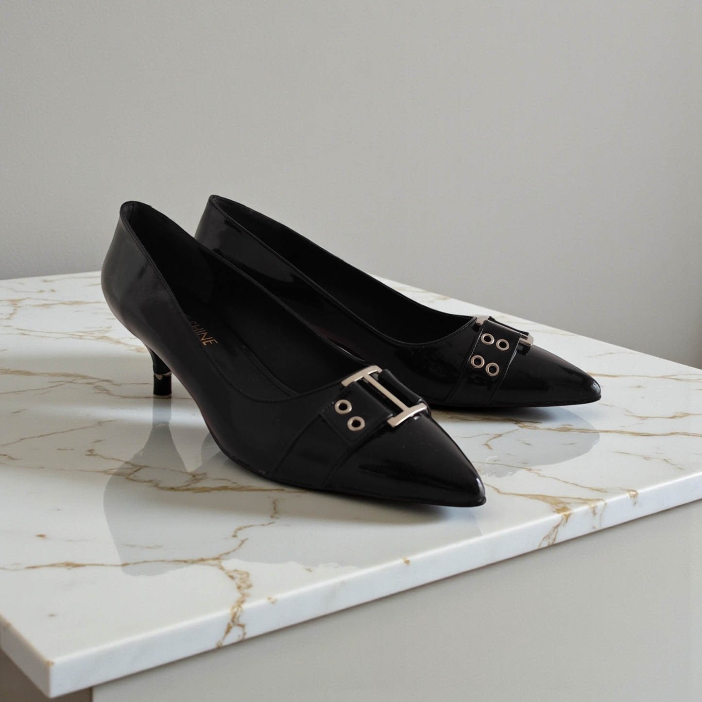 BNS cipele štikla crna