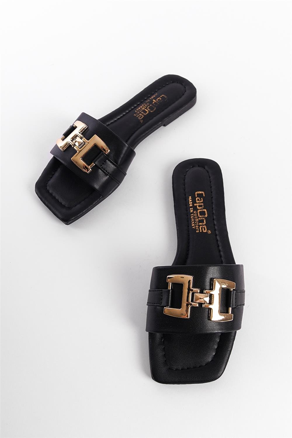 Capone sandal papuče 011-SH50-CİL-W-00001-CBA crna