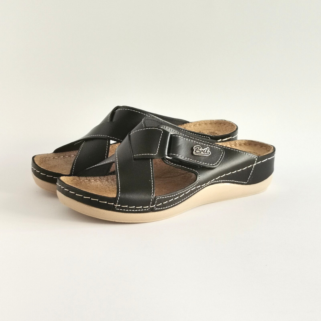 Bril Mony Dream Black, Natural Leather