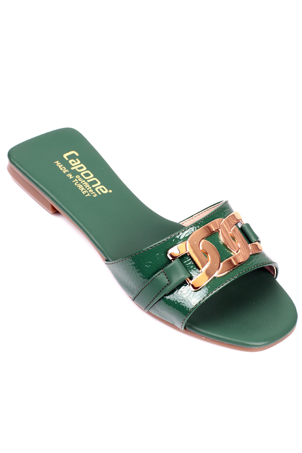 Capone sandal papuče 134-8452-KRR-01-0001 zelena