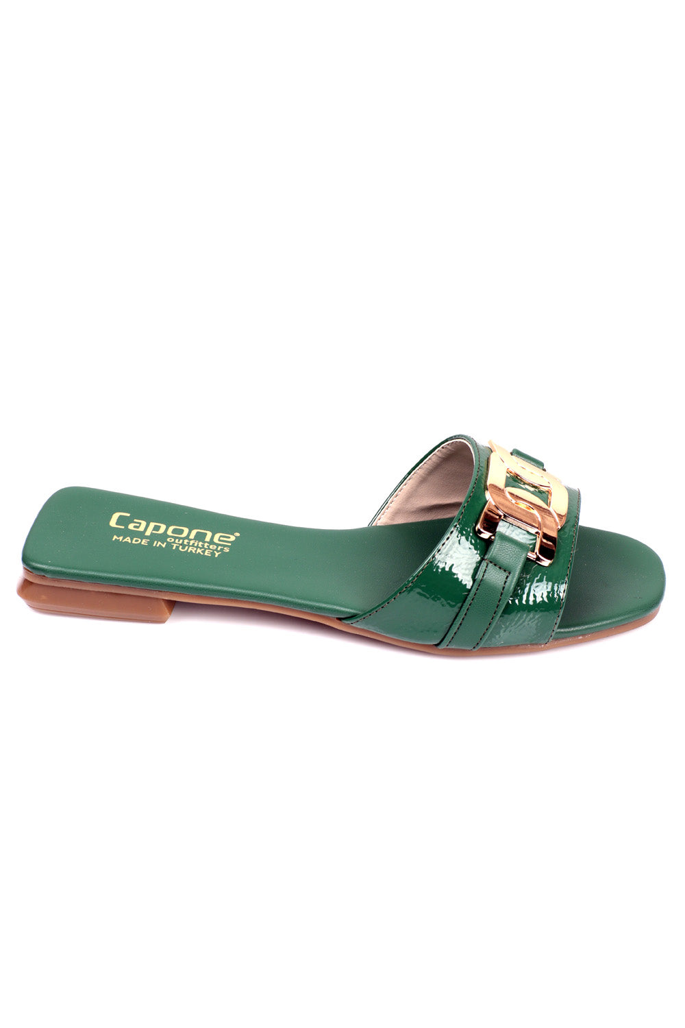 Capone sandal papuče 134-8452-KRR-01-0001 zelena