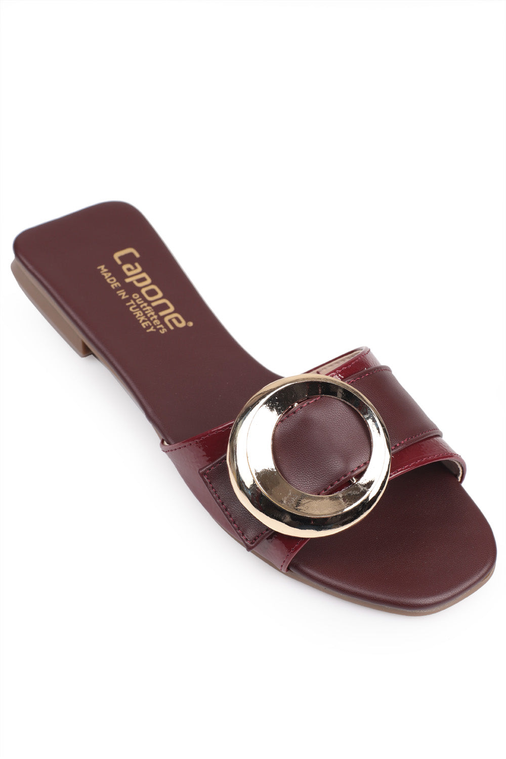 Capone sandal papuče 134-8455-KRR-01-0001 bordo