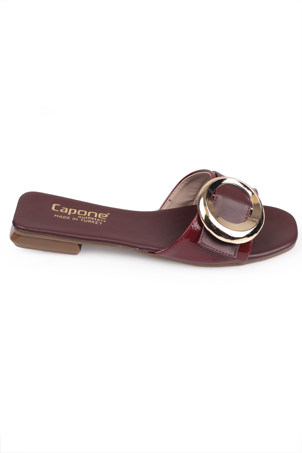 Capone sandal papuče 134-8455-KRR-01-0001 bordo