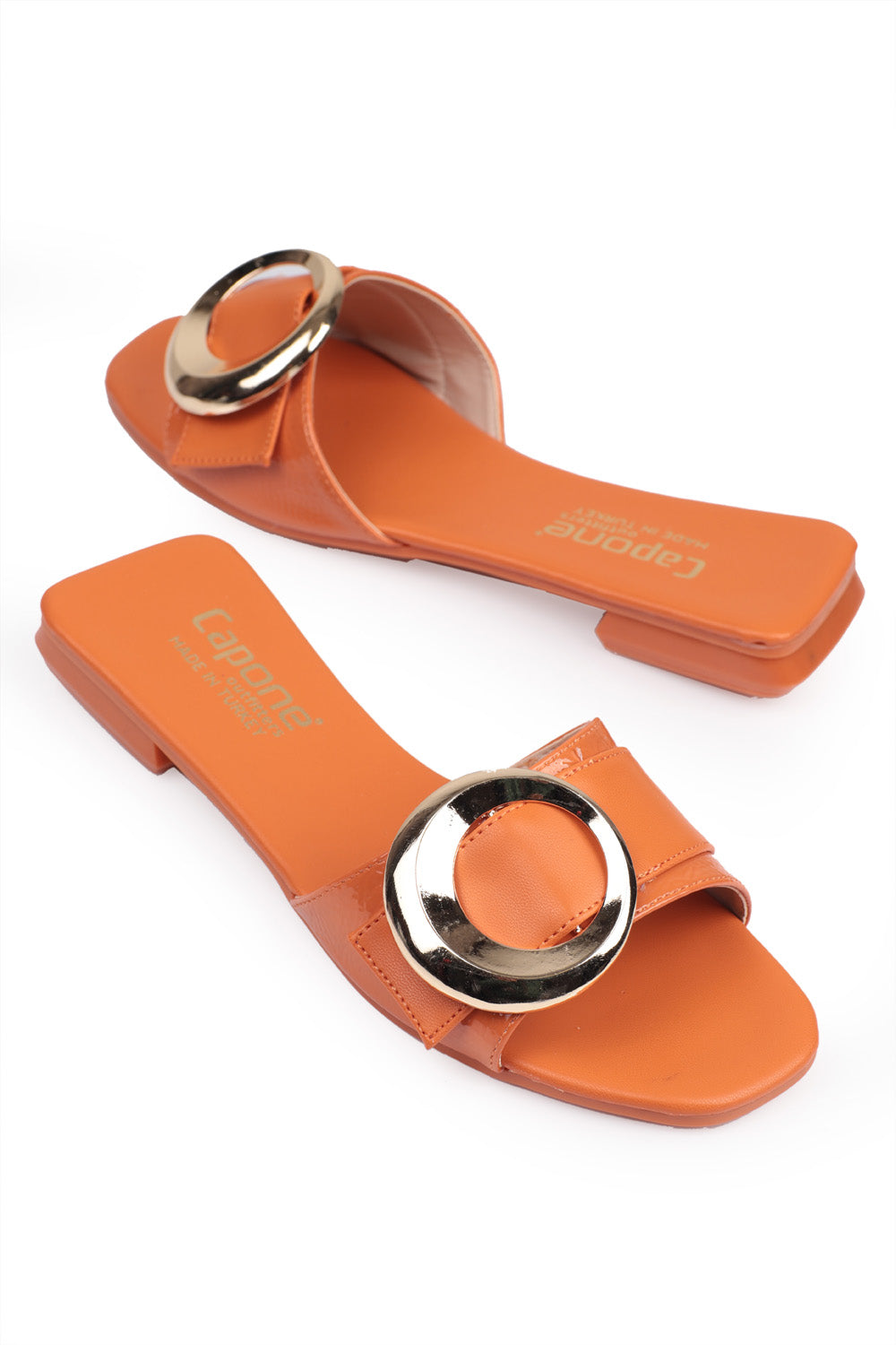 Capone sandal papuče 134-8455-KRR-01-0001 narandžasta