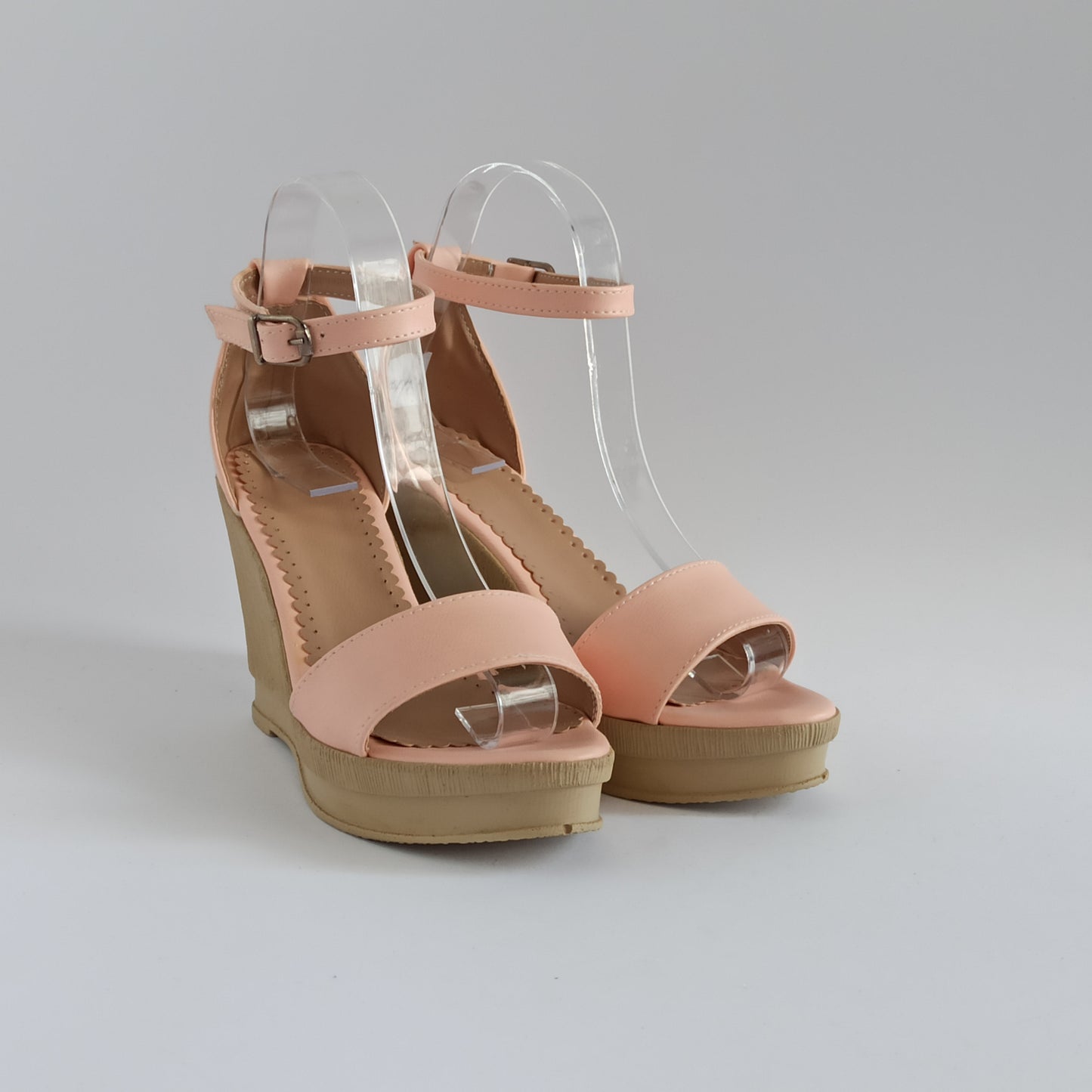 Musala N-013 platforma sandale pink