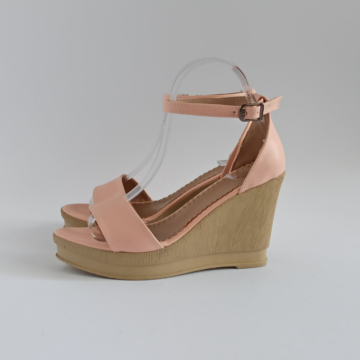 Musala N-013 platforma sandale pink