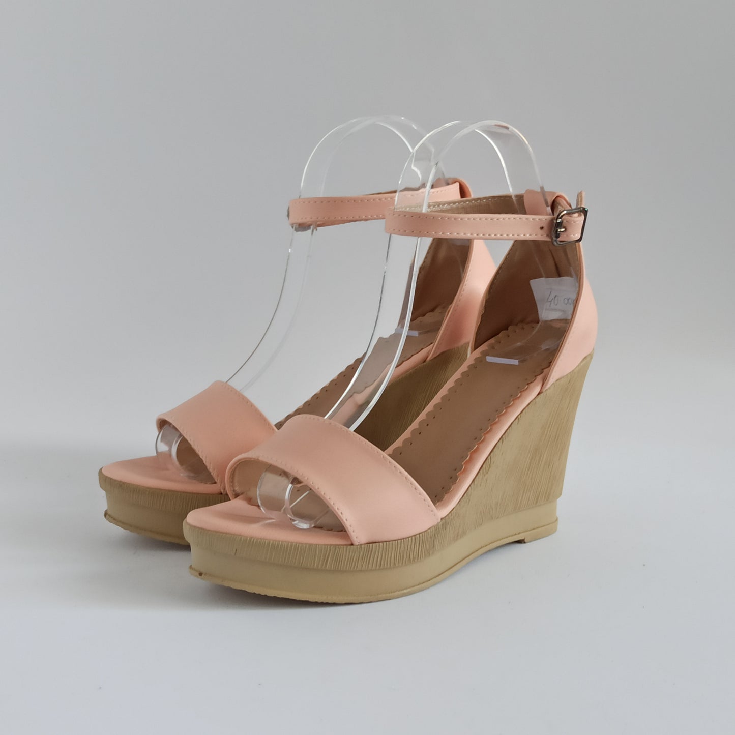 Musala N-013 platforma sandale pink