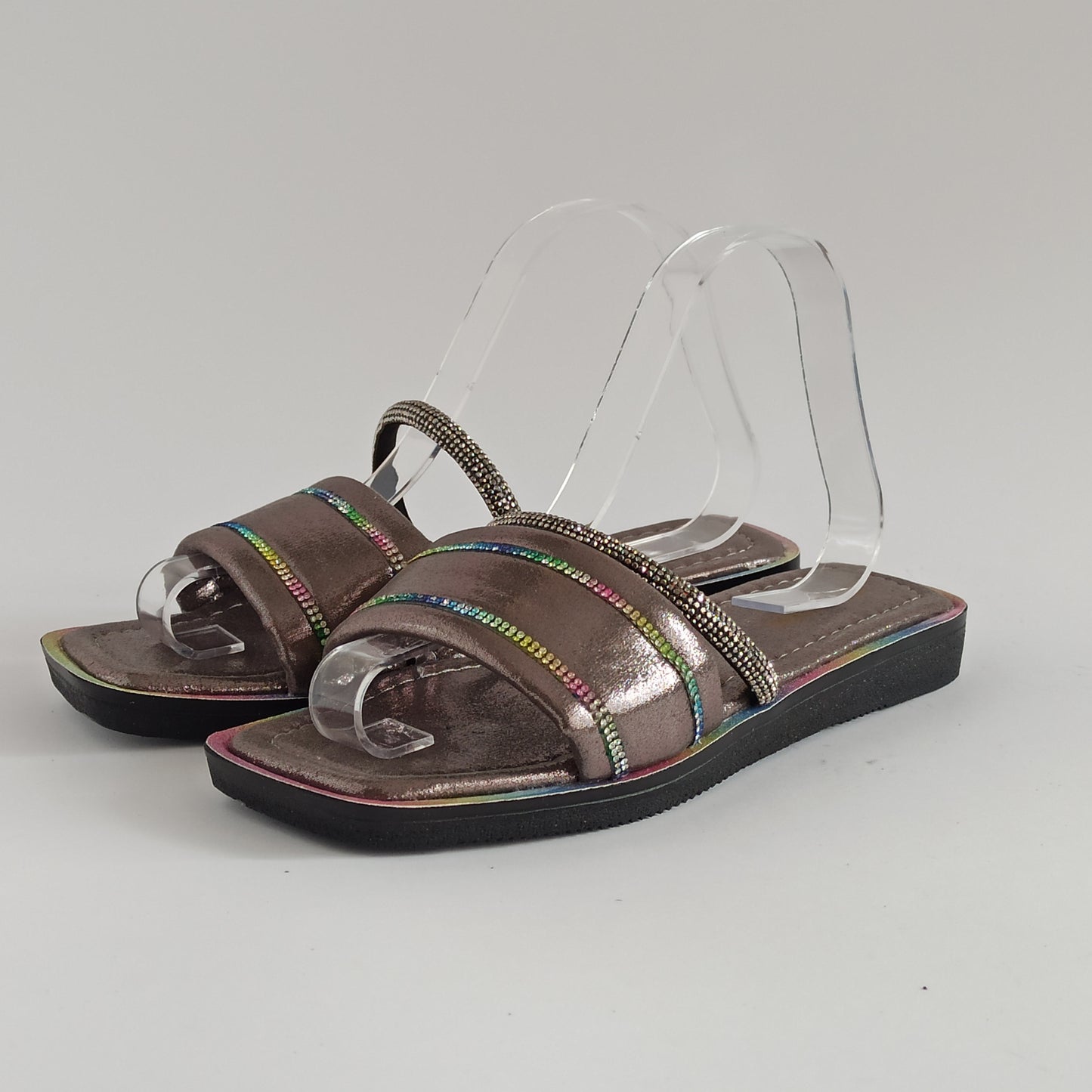 Sanabel anatomske papuče 03-222 platina