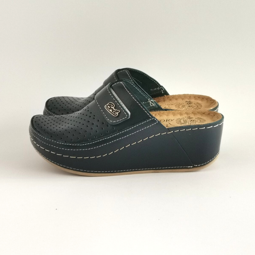 Bril Navy Blue PUM105TEG, genuine leather