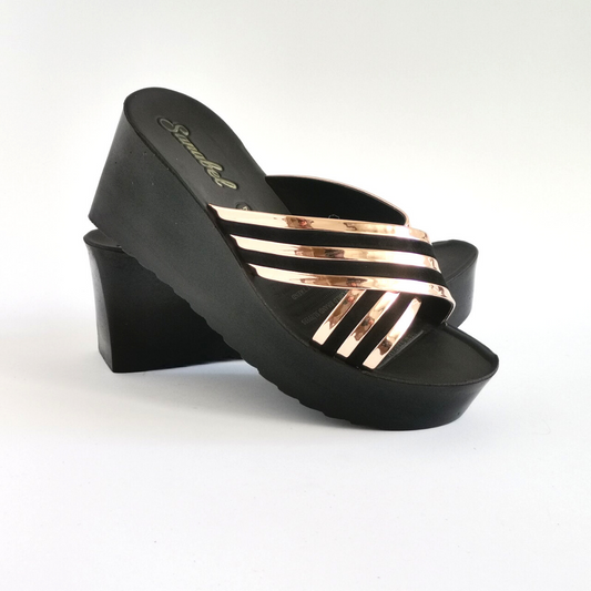 Sanabel papuča 7705-staro zlato