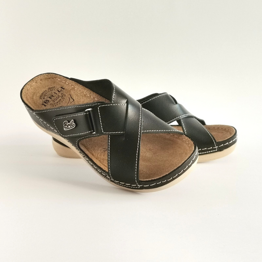 Bril Mony Dream crno, prirodna koža