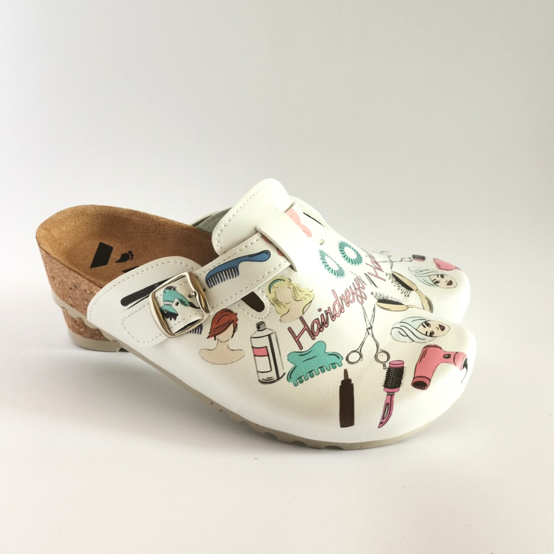 Vesna ženske anatomske klompe 125 frizer