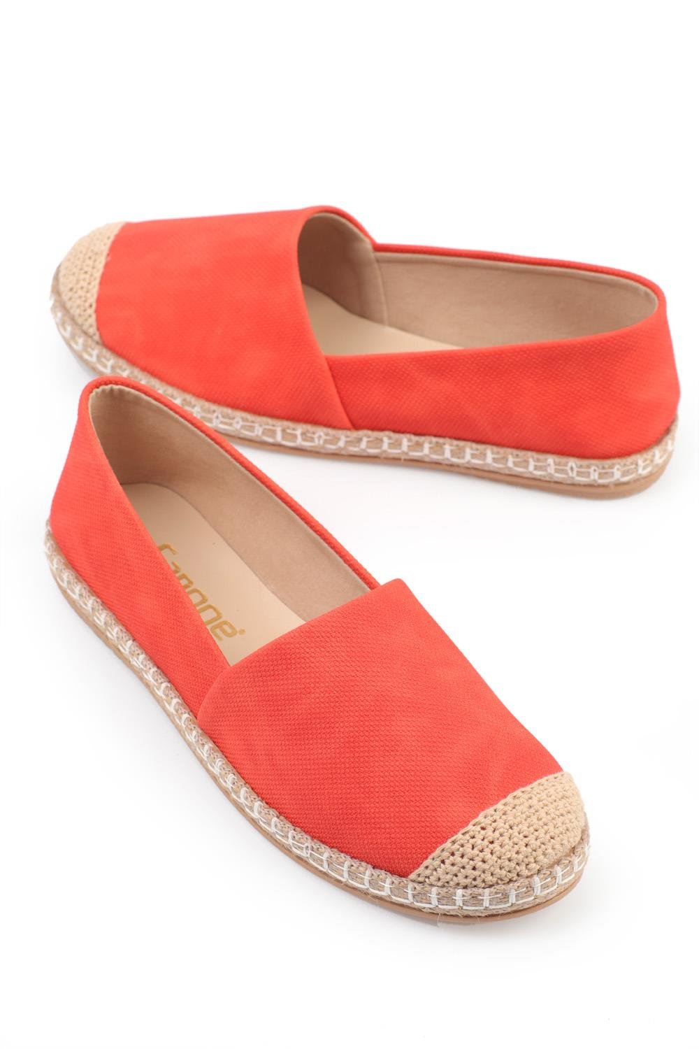 Capone espadrile 145-001-BSM-01-00001 crvene