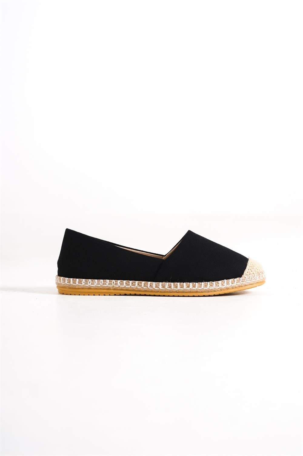 Capone espadrile 145-001-KTN-Y01-0002 crne