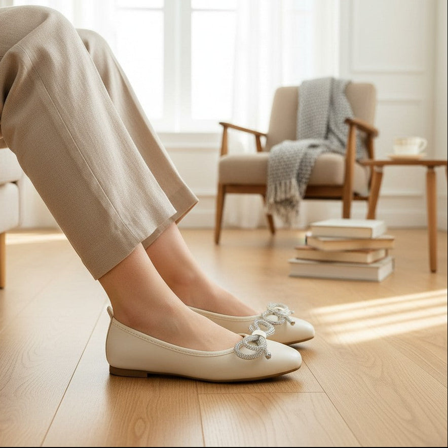 Capone baletanke 077-HTR6-STN-W-00001 bež