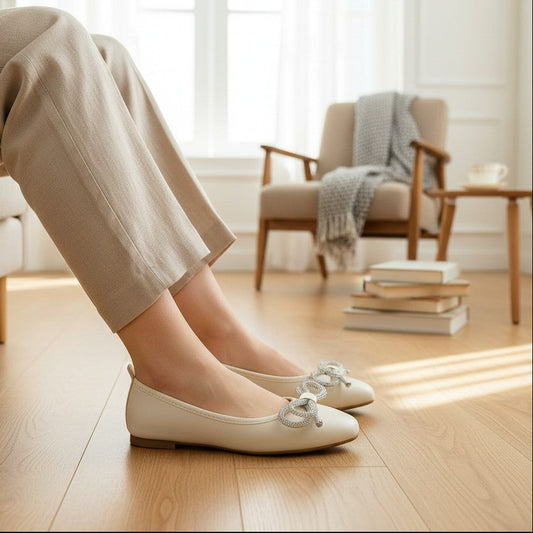 Capone baletanke 077-HTR6-STN-W-00001 bež