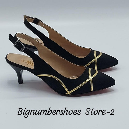 BNS sandal cipele štikla BNS-0009-CR crne