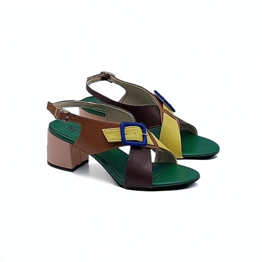 BNS sandal cipele BNS-0052-MC Multicolor žute