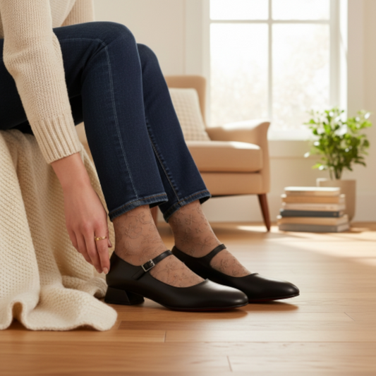 Love Shine Mary Jane cipele crne