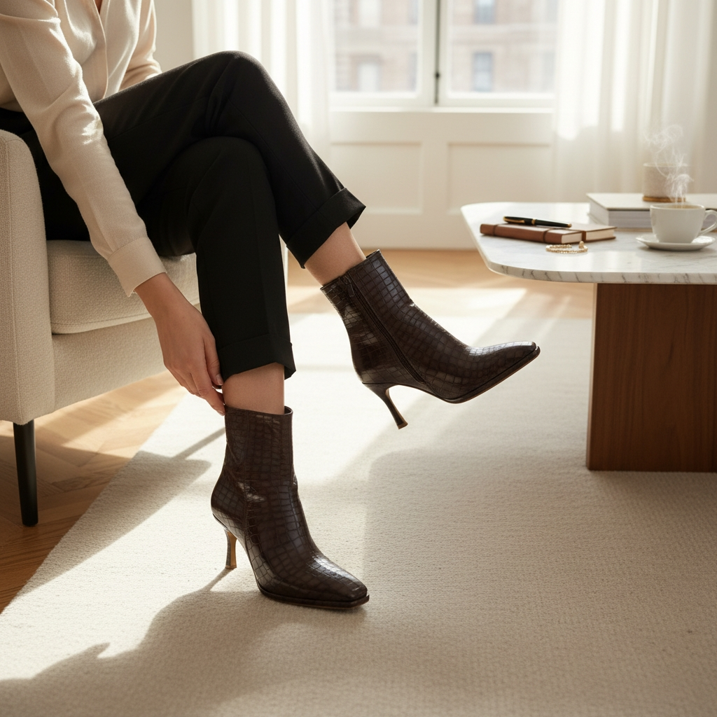 Capone čizme smeđe