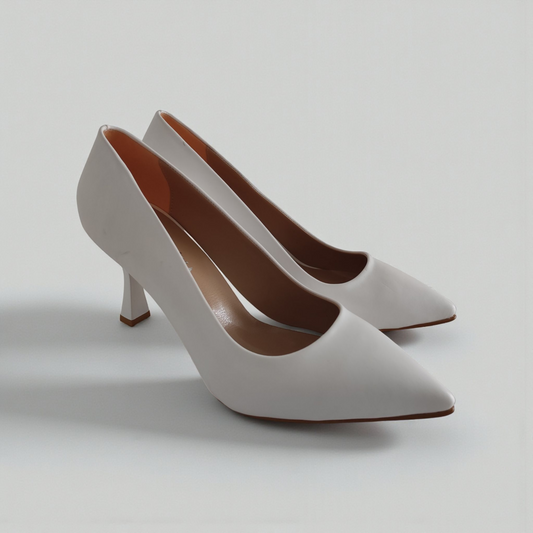 Zarina cipele bijele štikla