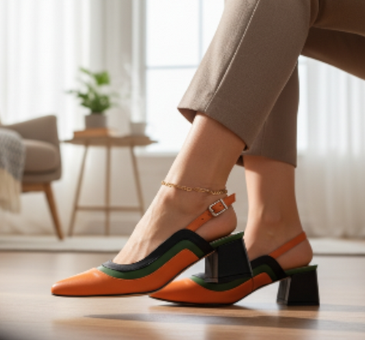 Extra shoes polusandale narandžaste