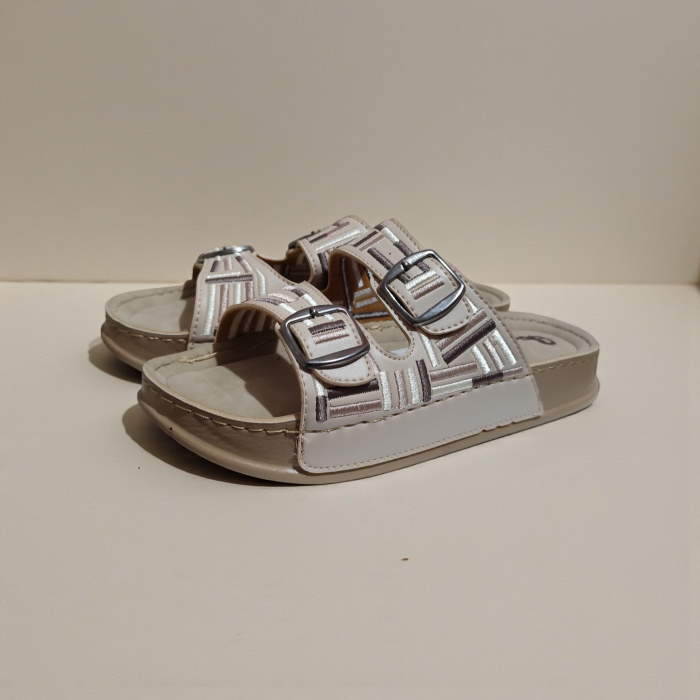 Bambi anatomske papuče bež