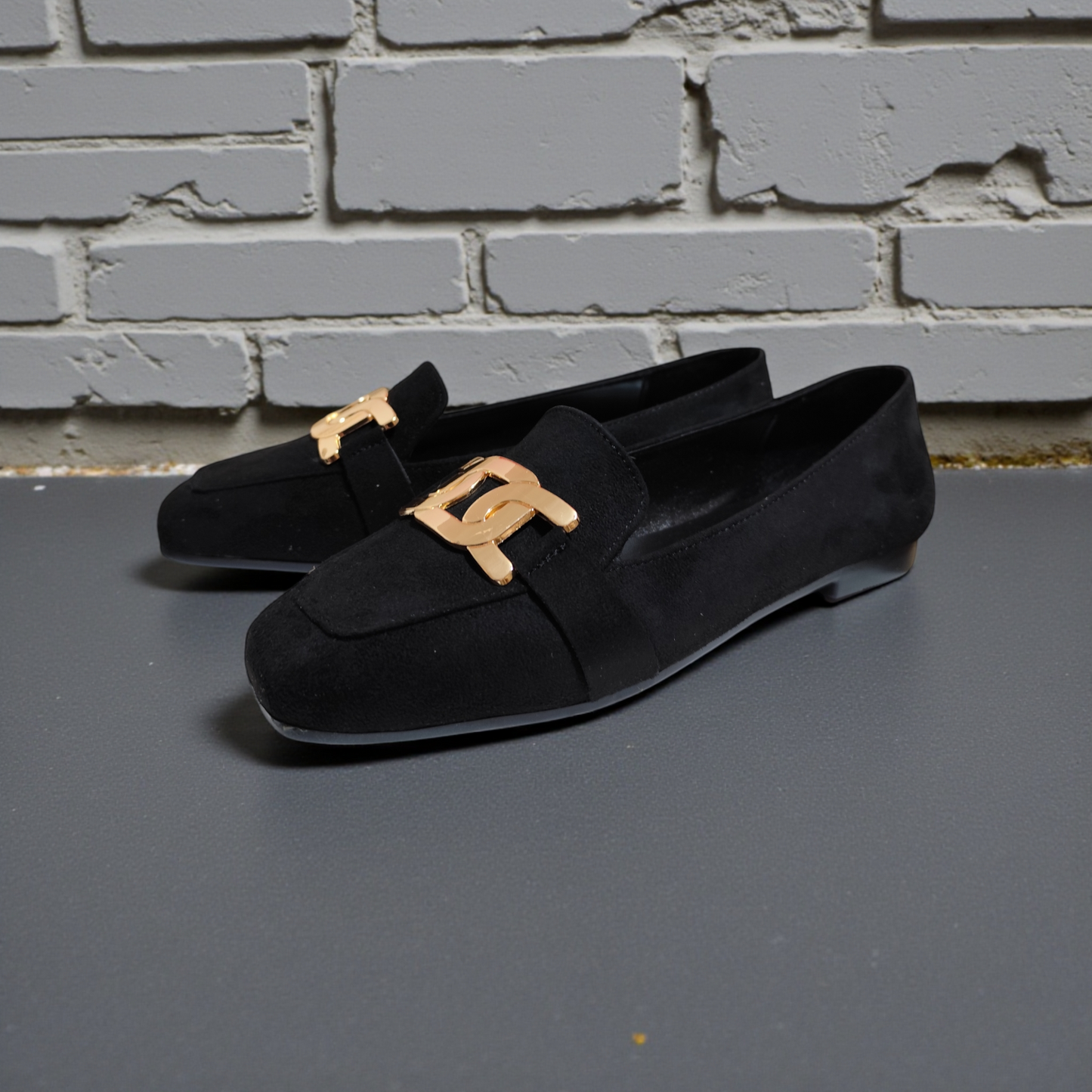 Bambi loafer crna