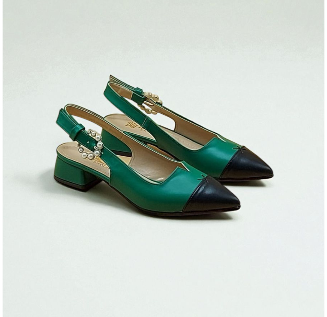 Zarina polusandale zelene