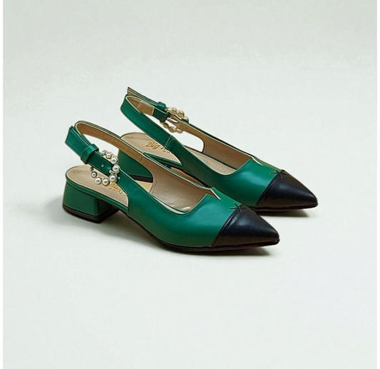 Zarina polusandale zelene