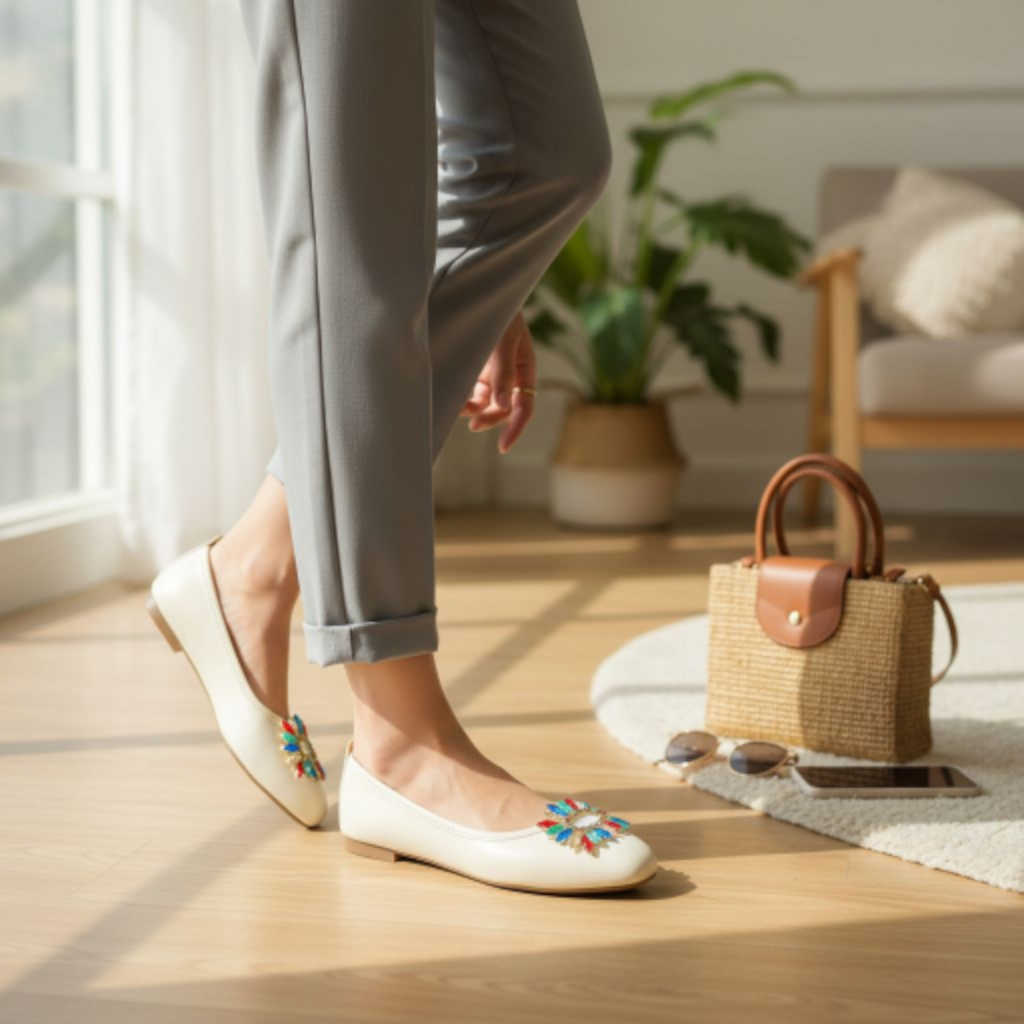 Capone baletanke 077-HTR2-STN-W-00001  bež