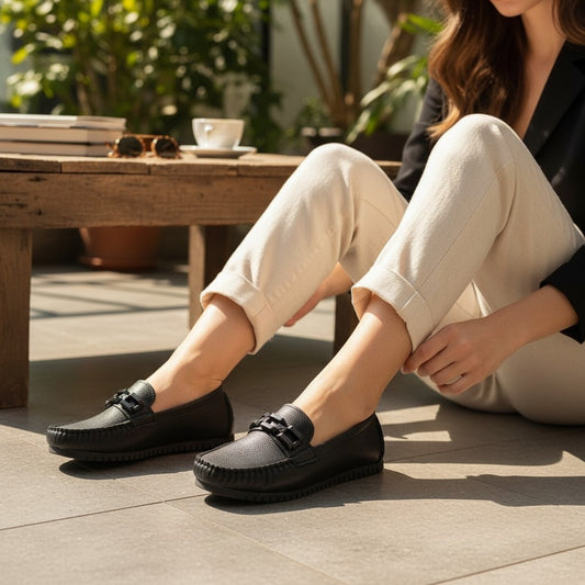 Musala loafer lanac crne